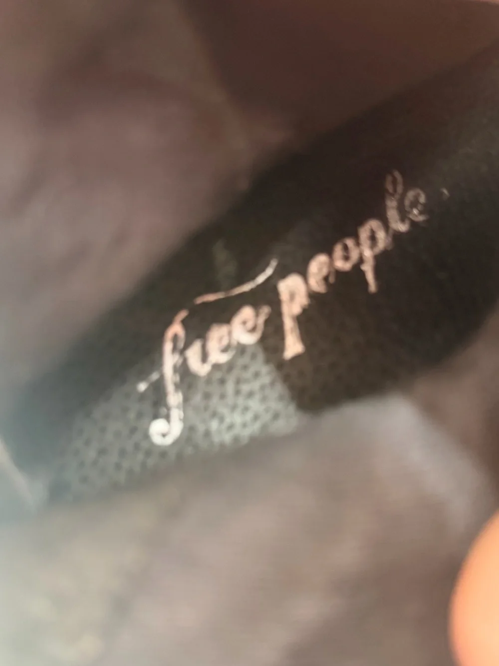 Free People Carlisle and Black Suede Over the Knee Boots 38